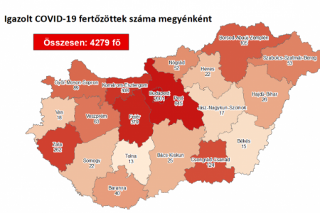 Tizenhattal emelkedett a fertőzöttek száma Magyarországon