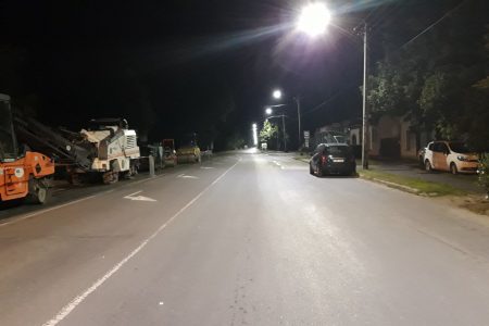 Elkészült a világítás a Kaszap utcán is