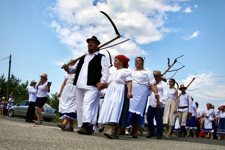 Kaszát fogtak a Csúcsi búcsún