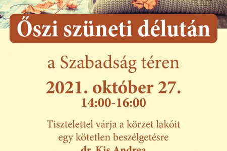 Elmarad az őszi szüneti délután