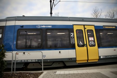 Villámcsapás miatt nem járt a tram-train