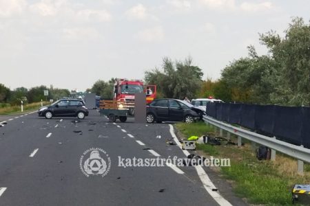 Súlyos baleset volt a 47-es főúton