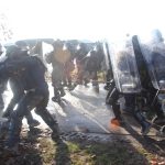 KFOR tömegoszlatási gyakorlat (22)