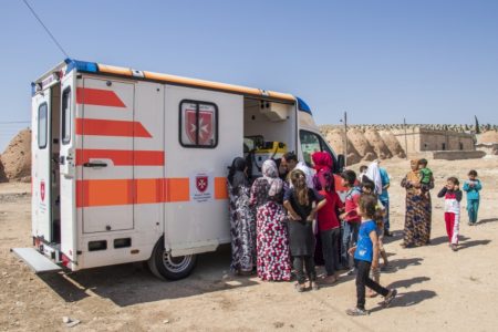 A szíriai földrengés helyszínein segít a Magyar Máltai Szeretetszolgálat
