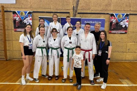11 érmet szereztek a Máté Taekwondo versenyzői Horvátországban
