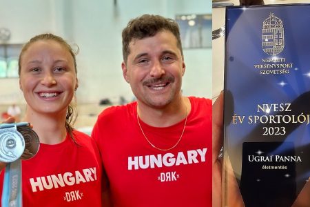 Év sportolója elismerést vett át Ugrai Panna