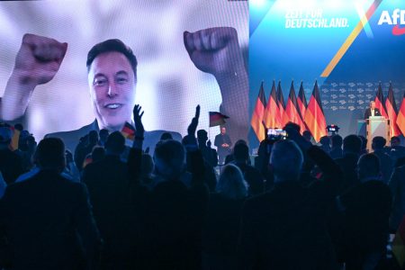 Elon Musk élőben jelentkezett be a német szélsőjobboldali párt kampányrendezvényére