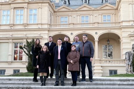 Képviselők jártak a Wenckheim-kastélyban