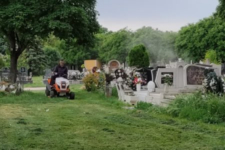 Még a fű áll nyerésre a vásárhelyi temetőkben