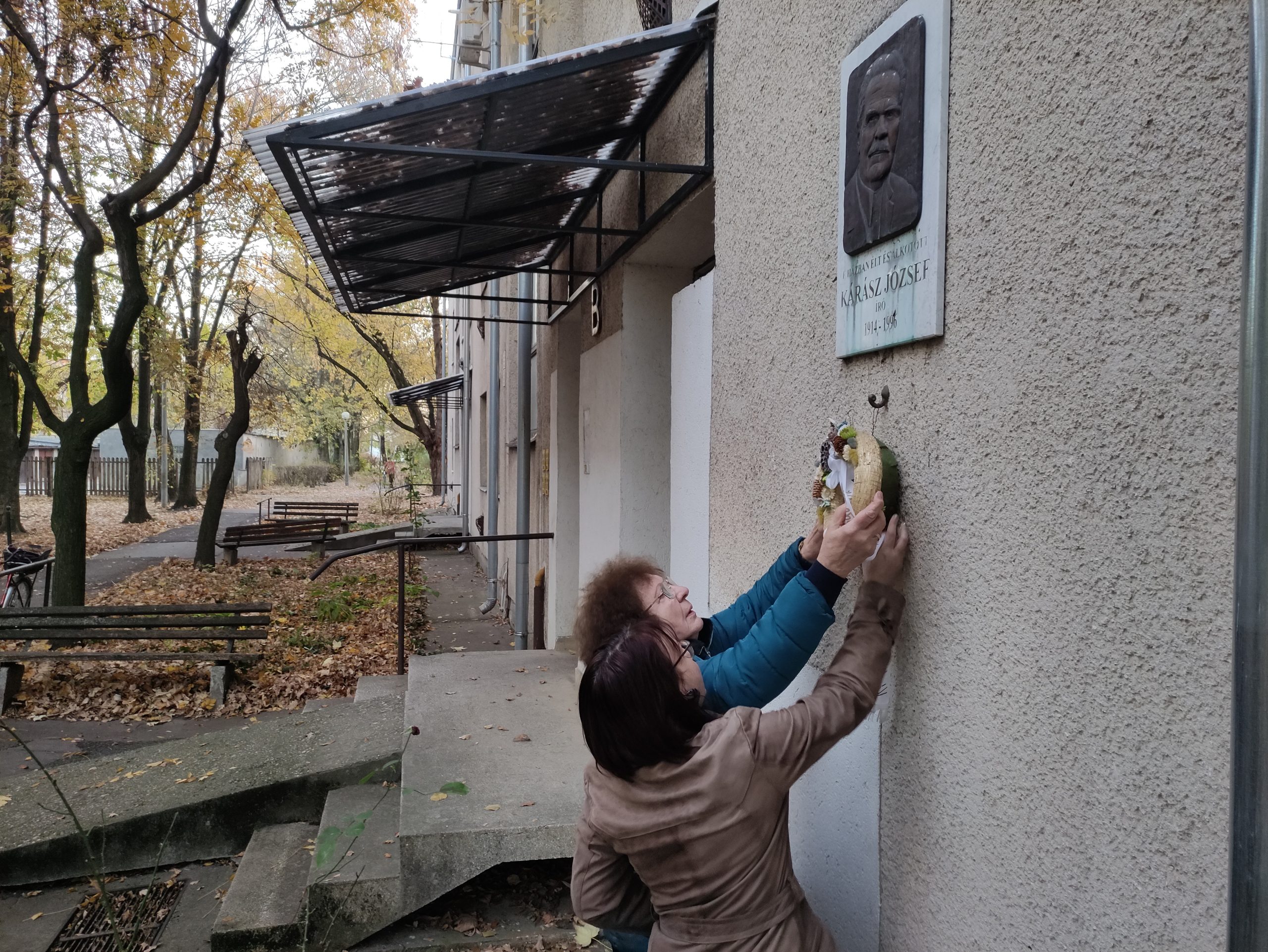Kárász József emléktábla koszorúzás (12)