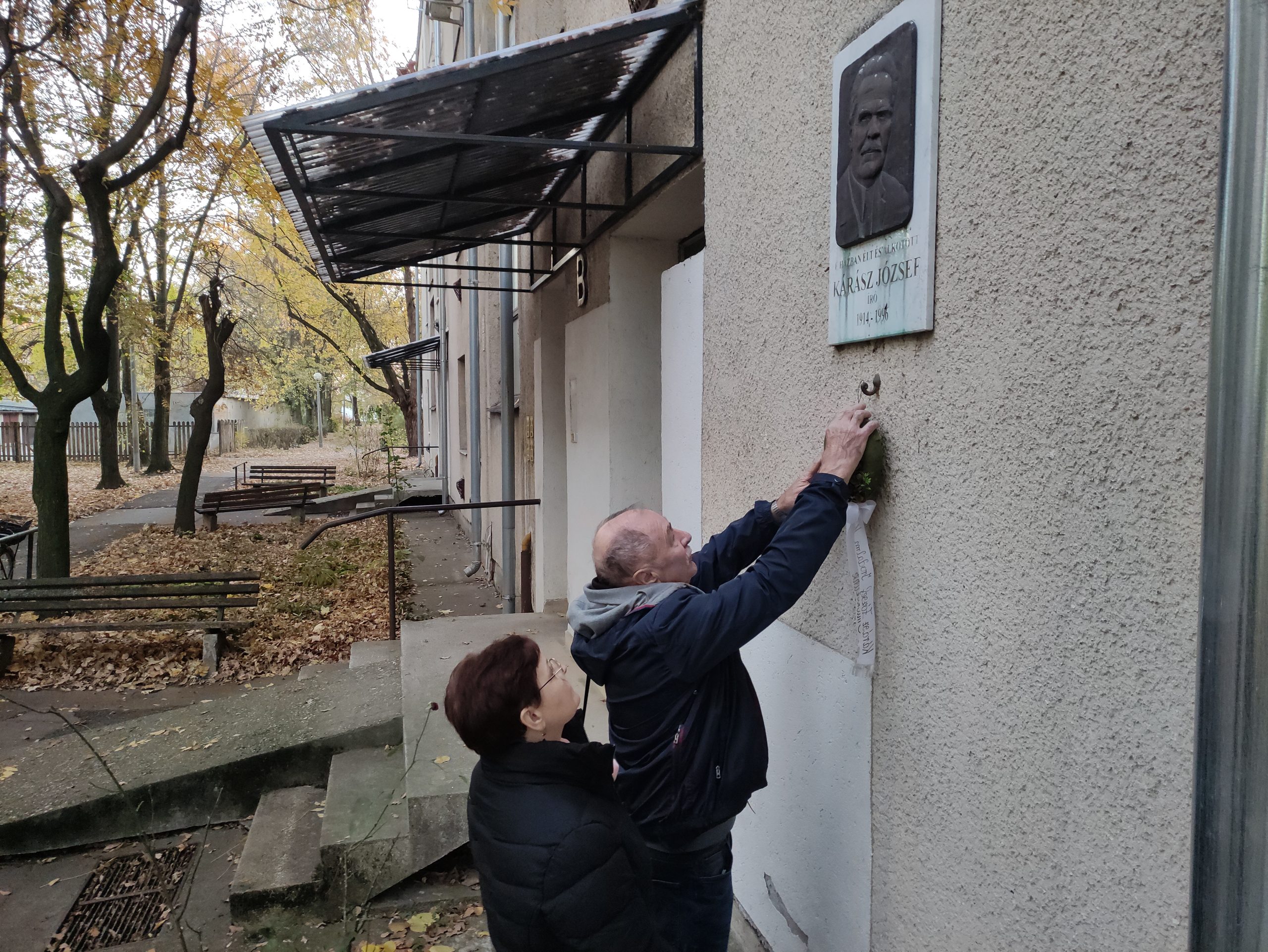 Kárász József emléktábla koszorúzás (9)