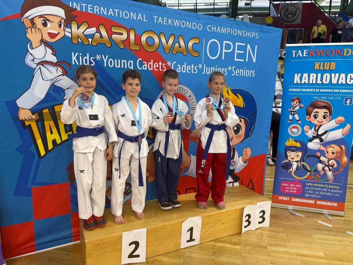Máté Taekwondo Horvátország 11