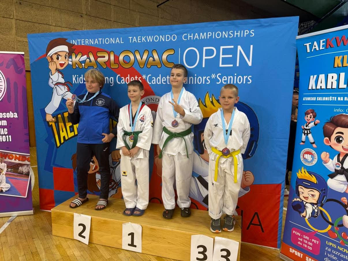Máté Taekwondo Horvátország 12