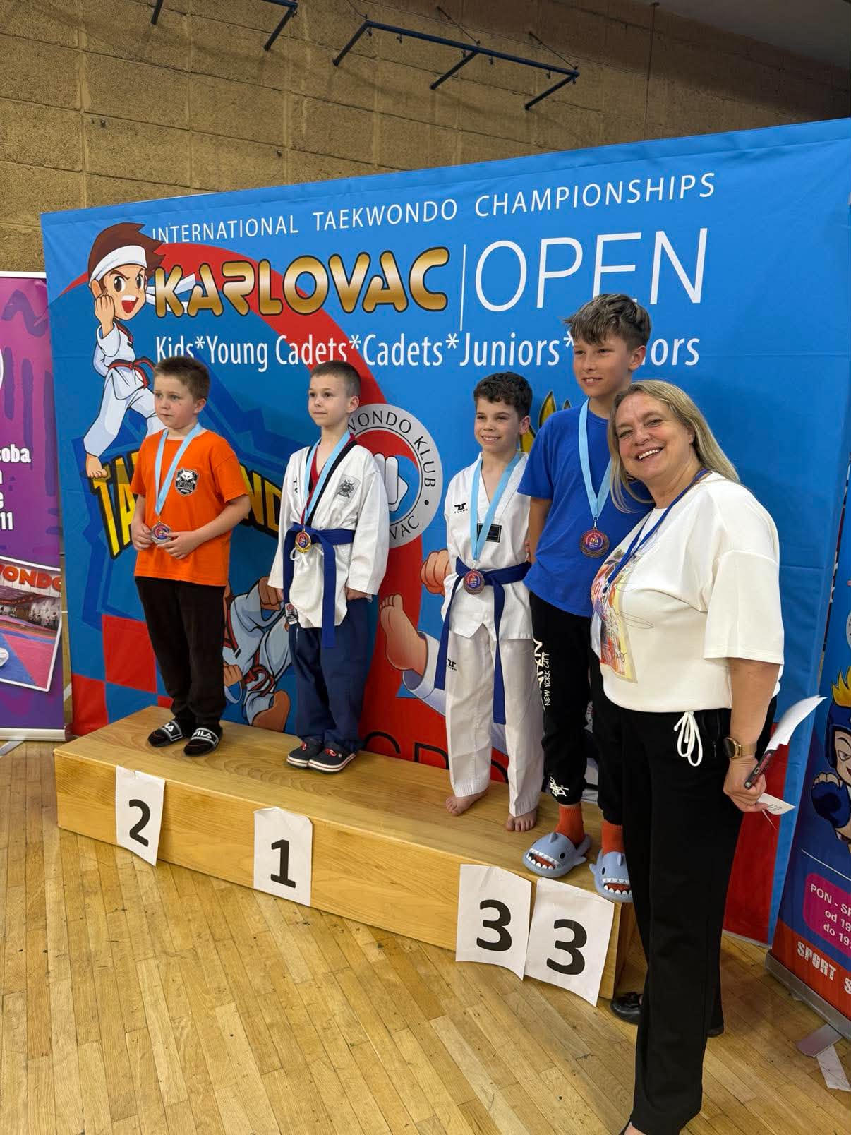 Máté Taekwondo Horvátország 14