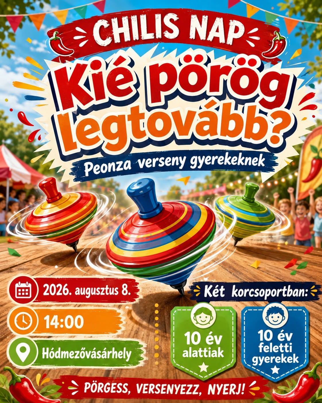 peonza pörgetés